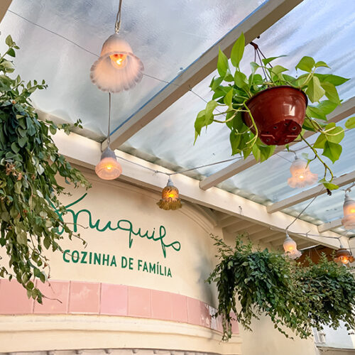 Fachada do restaurante Muquifo