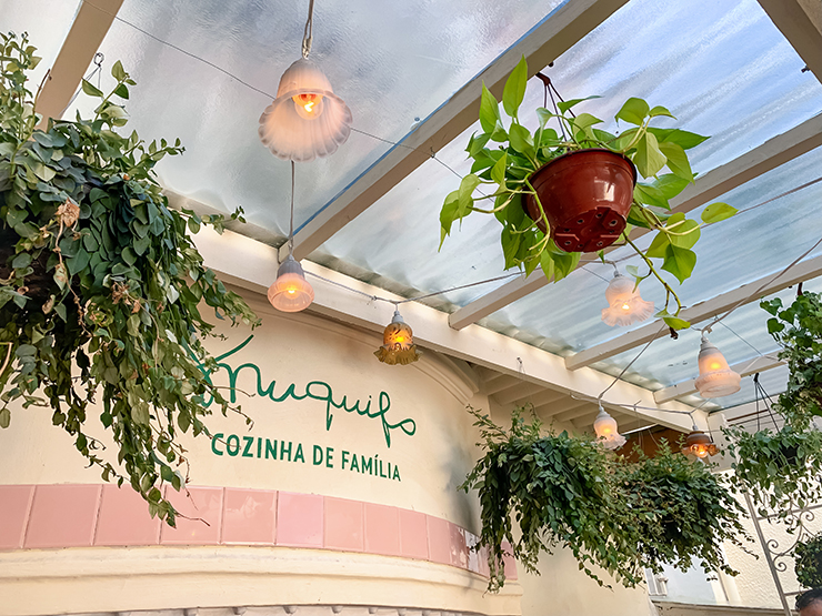 Fachada do restaurante Muquifo